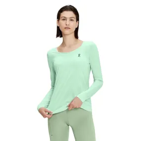 On Running Performance Long-Tee (Womens) - Creek