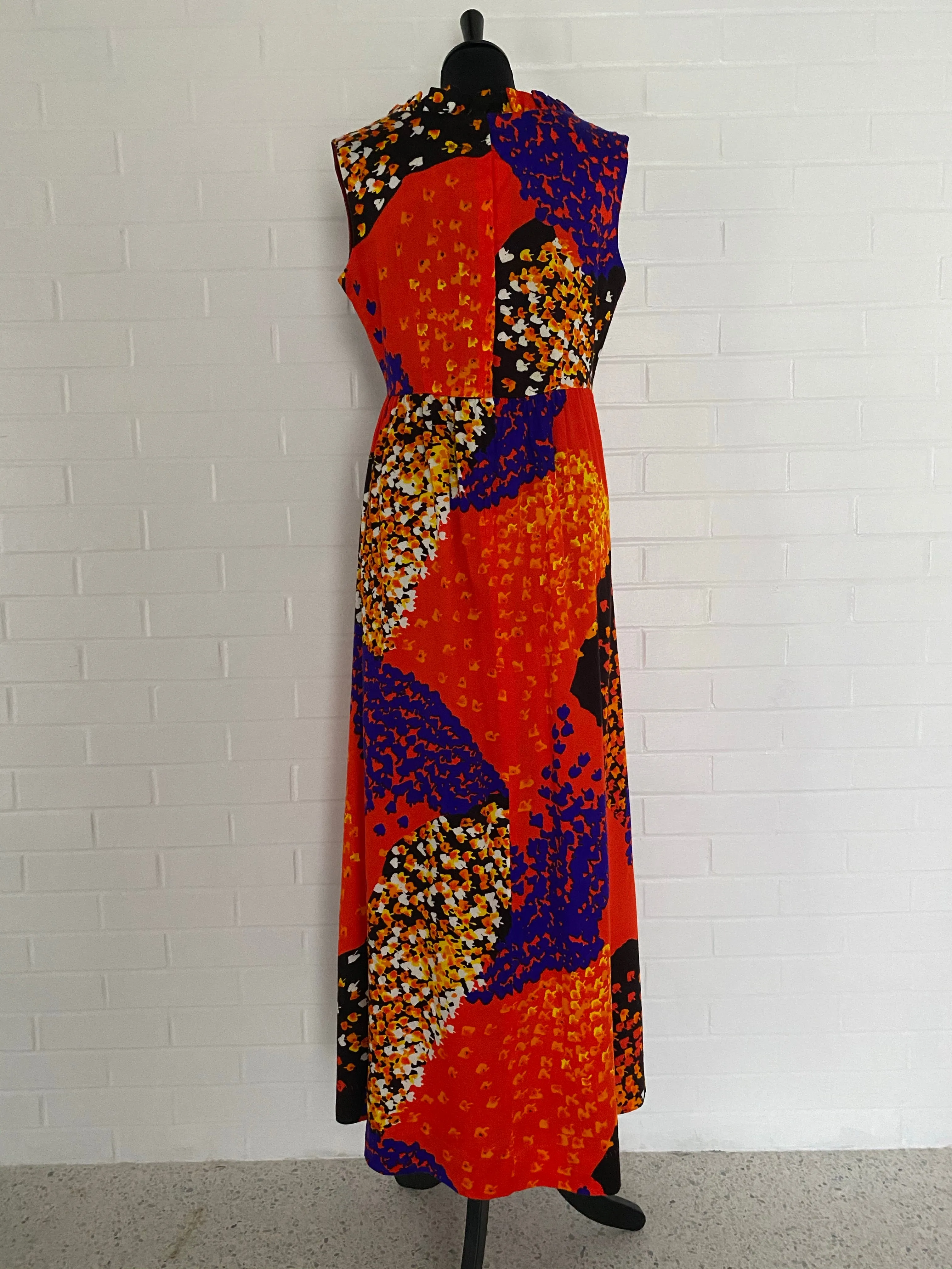 1960s Ludy for Ludi's Honolulu Maxi Dress