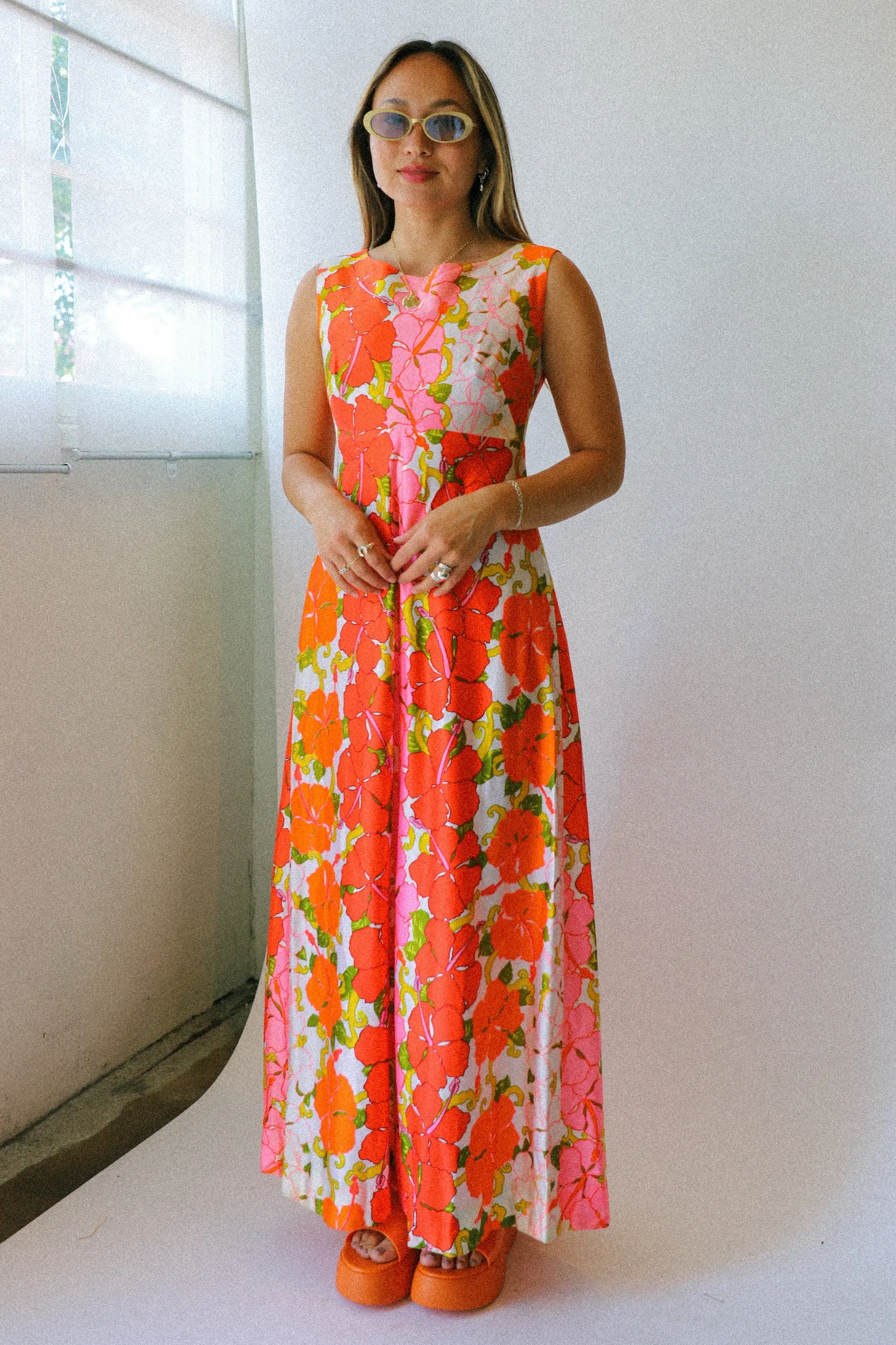 1960s Made In Hawaii Maxi