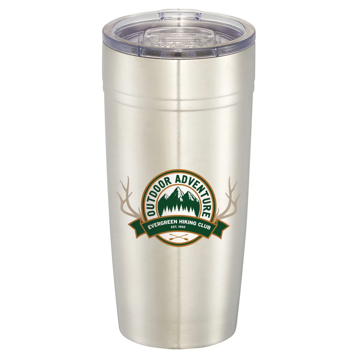 48-Hour Arctic Zone Silver Titan Thermal HP Copper Tumbler 20oz