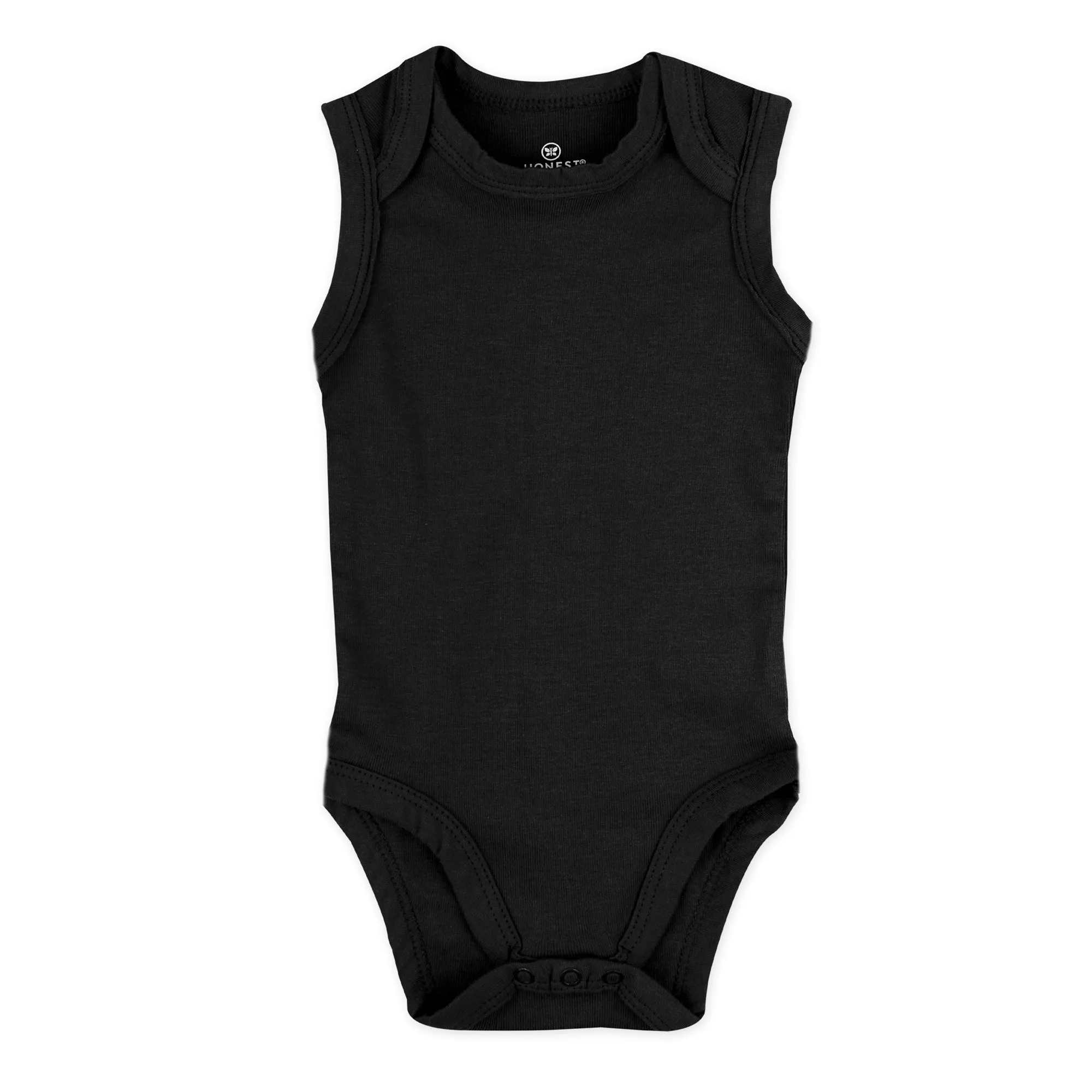 5-Pack Organic Cotton Sleeveless Bodysuits