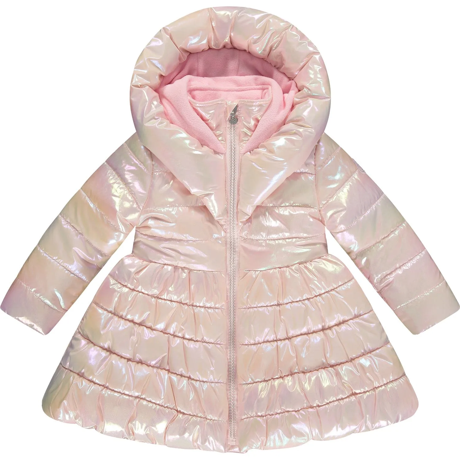 A DEE - Priscilla Metalic Padded Jacket - Pale Pink