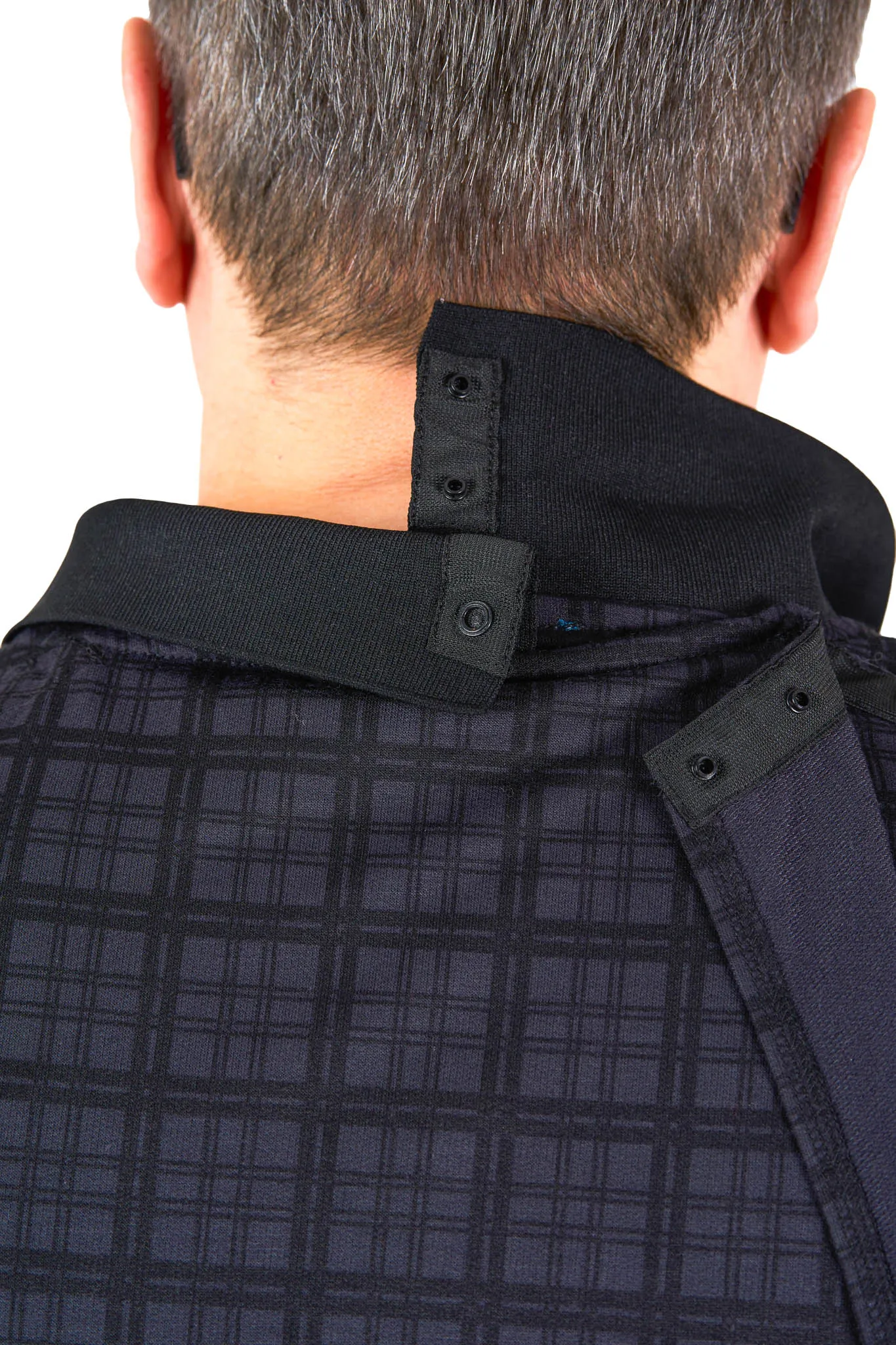 Adaptive Polo Shirt - Ralfie | Black Check