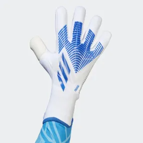 adidas Predator GL Pro Goalkeeper Gloves - White-Hi Res Blue