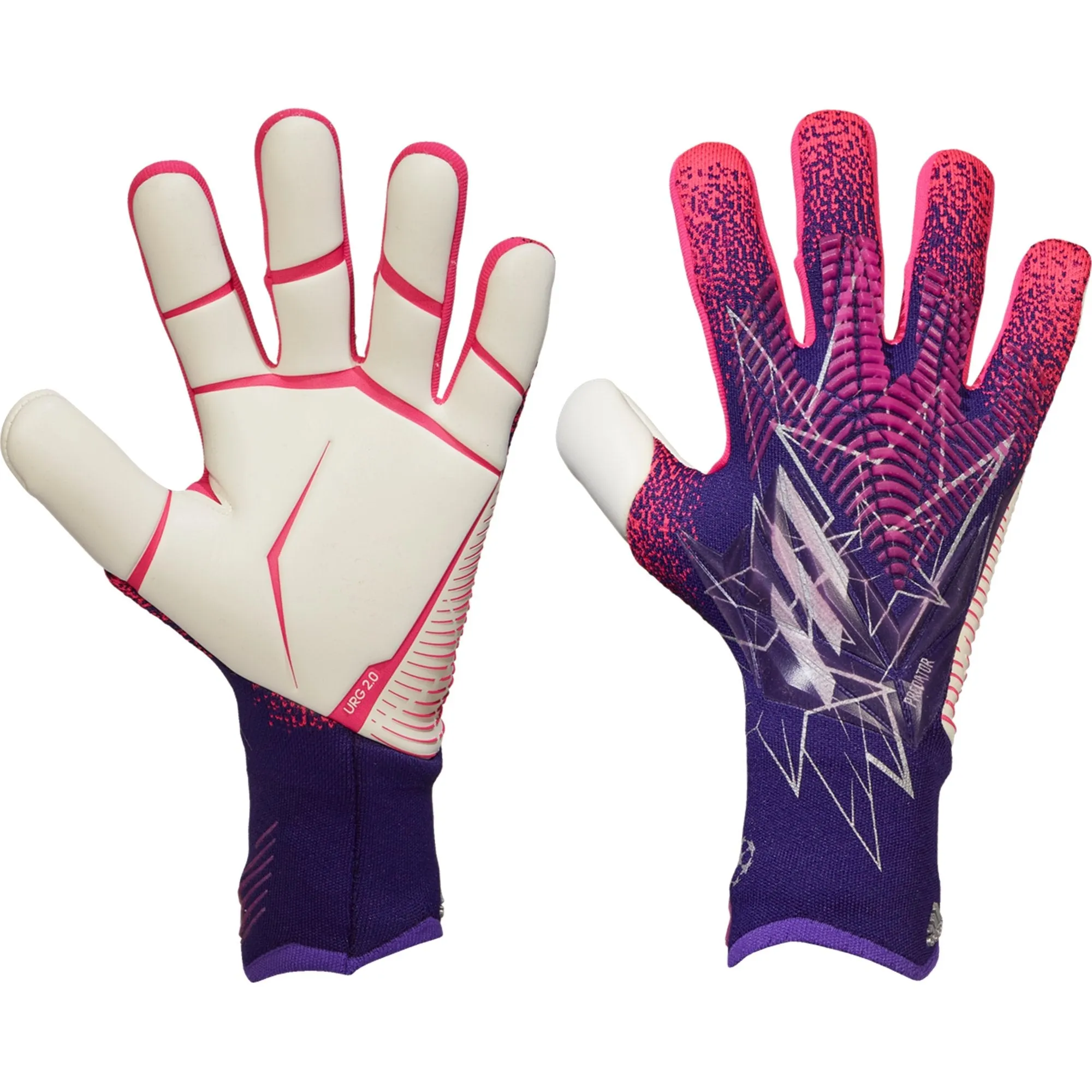 adidas Predator Pro Goalkeeper Gloves - Purple/Pink