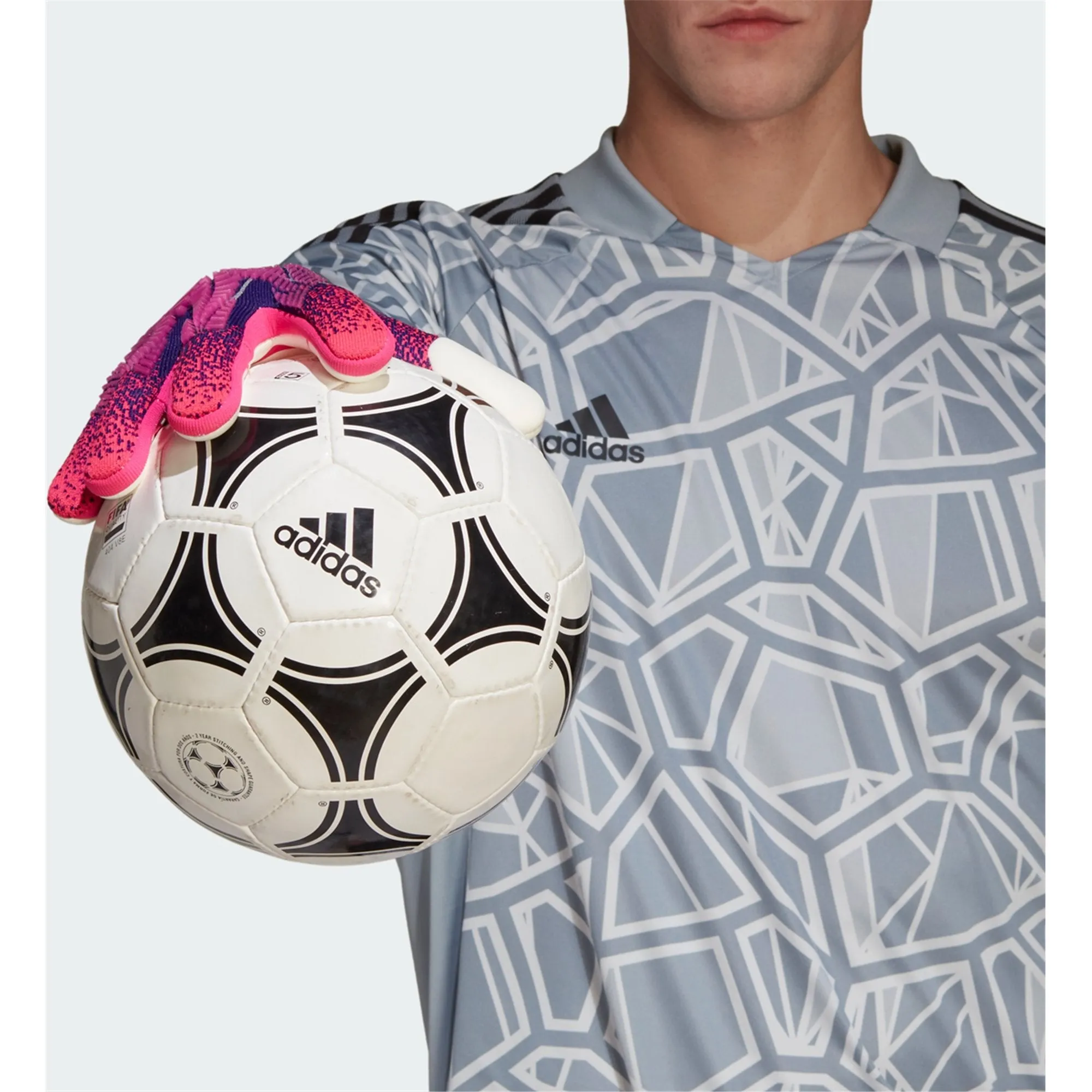 adidas Predator Pro Goalkeeper Gloves - Purple/Pink