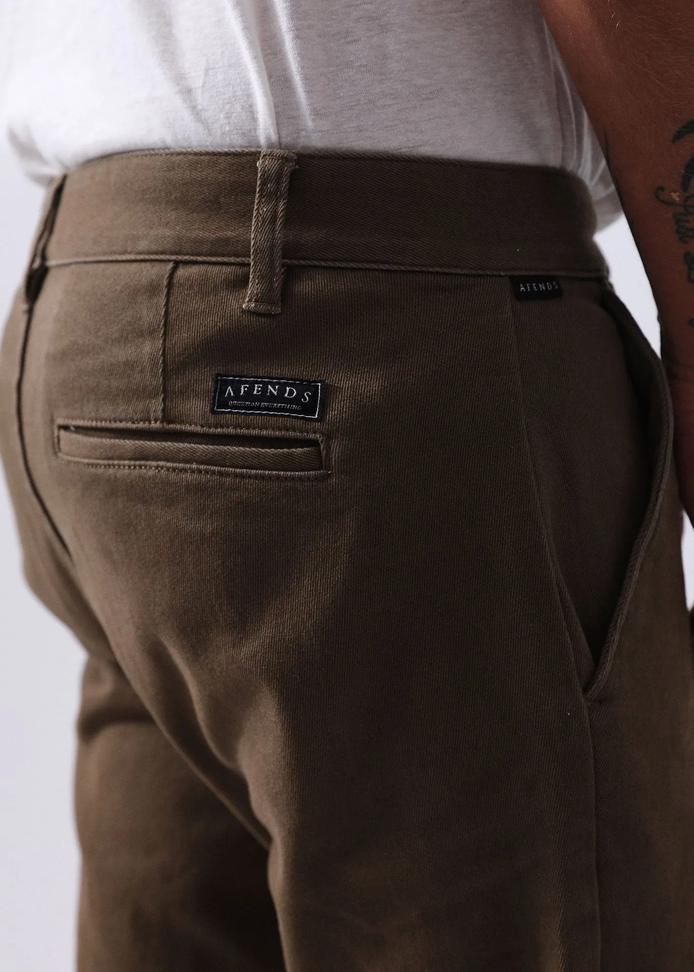 Afends Mens Rival - Chino Pant