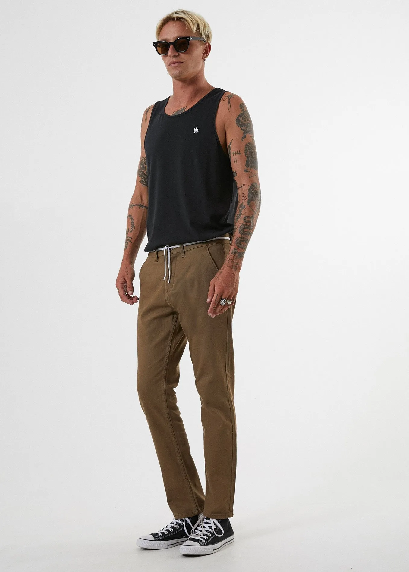 Afends Mens Rival - Chino Pant