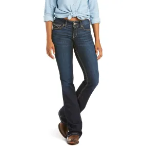 Ariat Women's R.E.A.L. Mid rise Arrow Fit Boot Cut Jean-Jocelyn