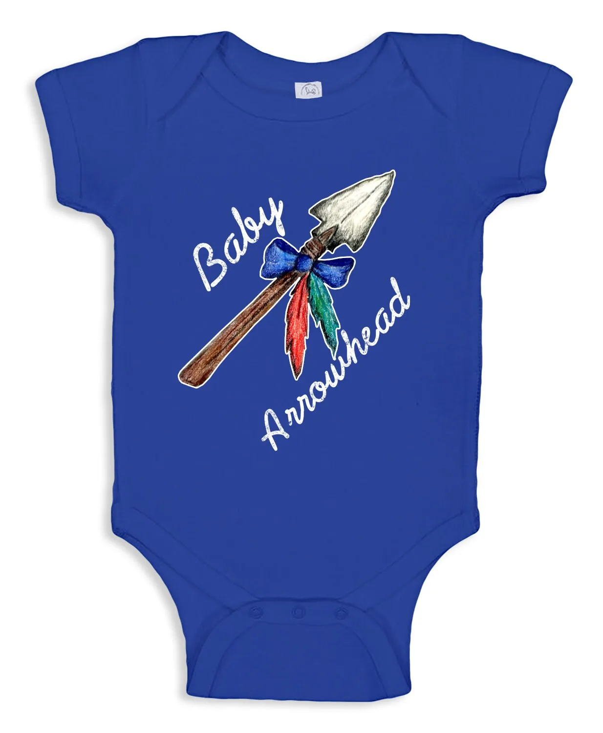 Arrowhead Baby Bodysuit in Multiple Colors.  **Free Shipping for Orders Sent with Liaison to base only**