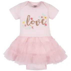 Baby Girls Love You Tutu Onesies® Bodysuit