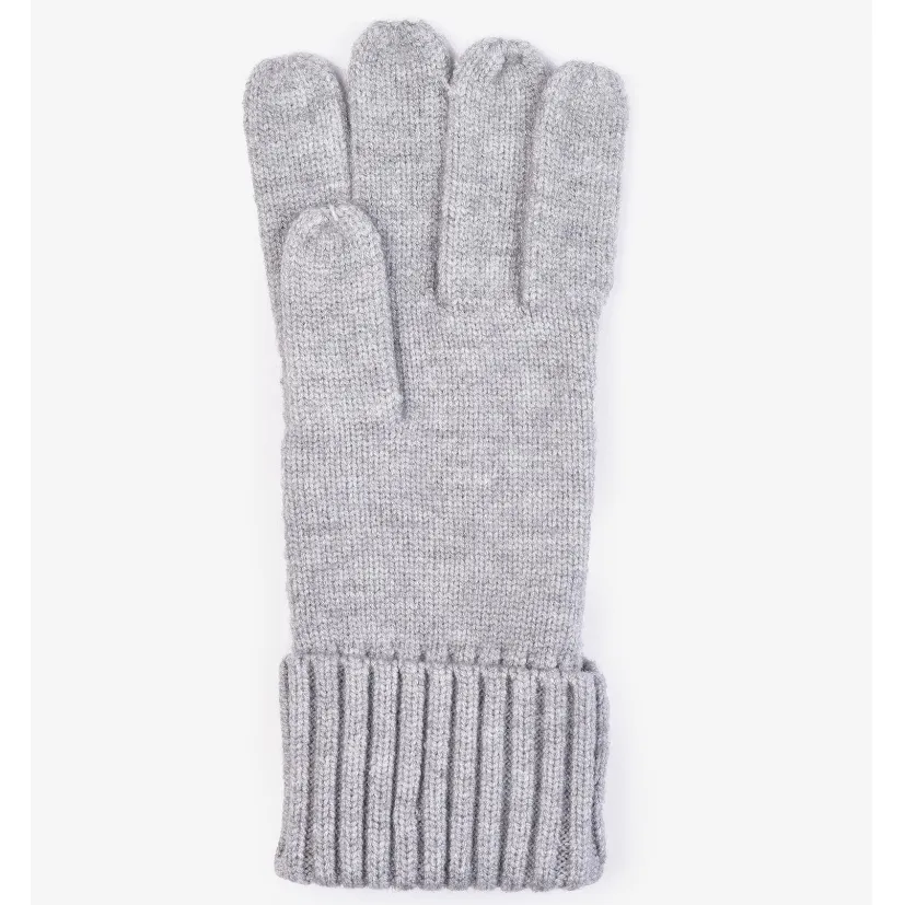 Barbour Alnwick Knit Grey Gloves LGL0119