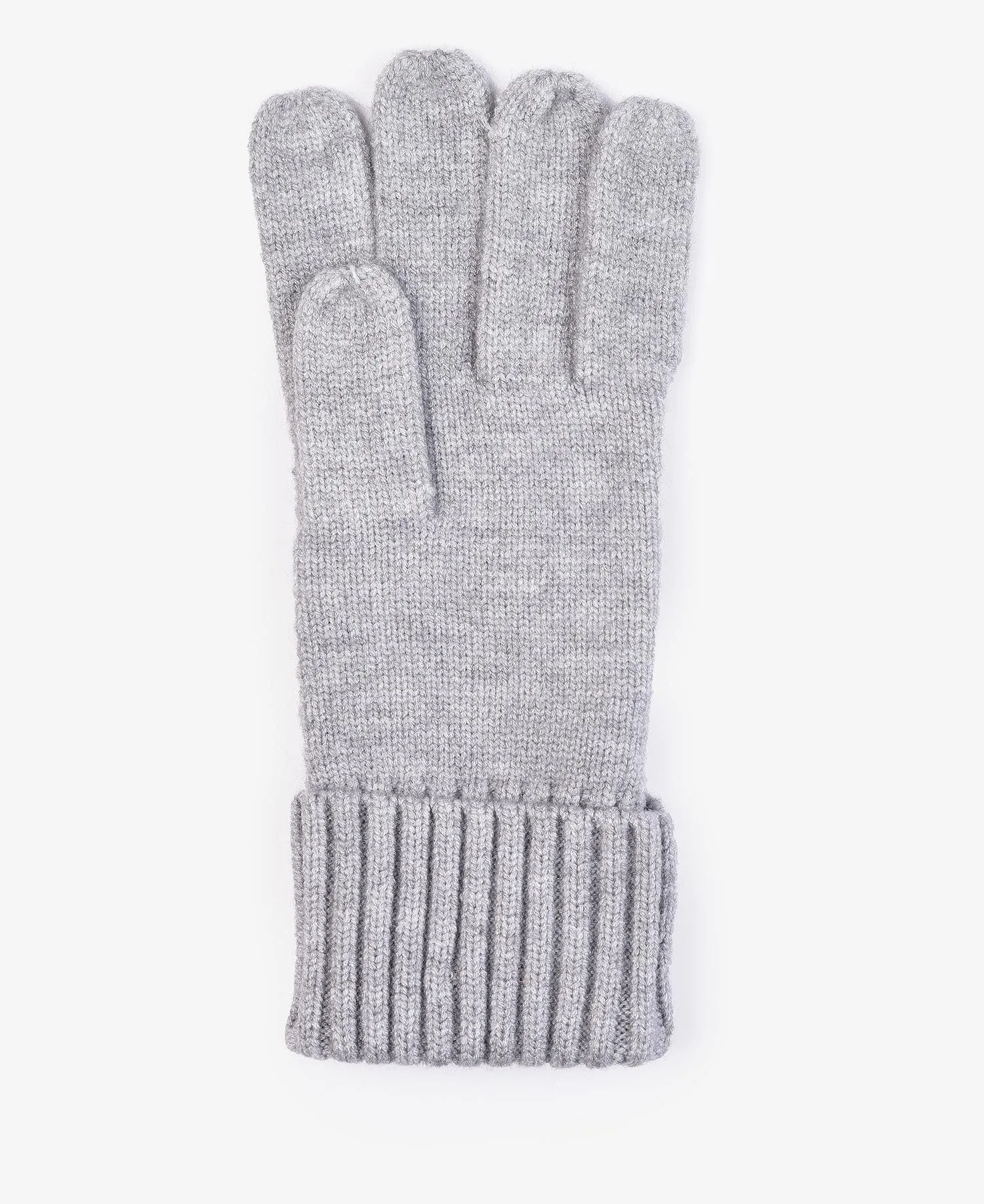 Barbour Alnwick Knit Grey Gloves LGL0119