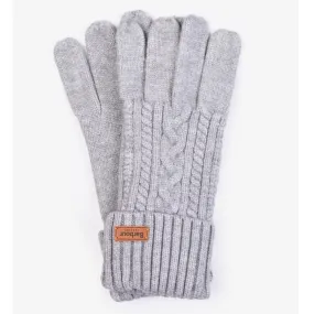 Barbour Alnwick Knit Grey Gloves LGL0119