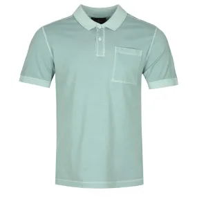 Belstaff Galley Polo Shirt in Steel Green