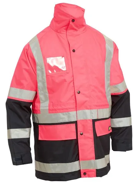 Bisley Taped 5 In 1 Rain Jacket (BK6975)