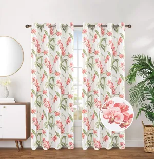 Blackout Thermal Insulated Room Darkening Grommet Top Window Curtain Panel, 81057