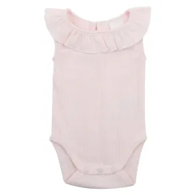 Blush Sleeveless Bodysuit - Pink