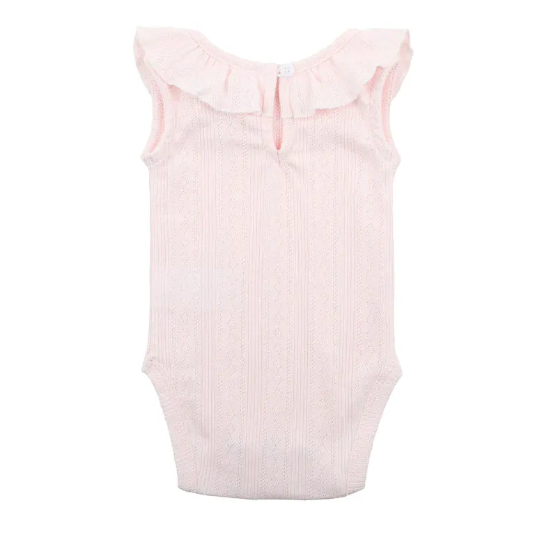 Blush Sleeveless Bodysuit - Pink