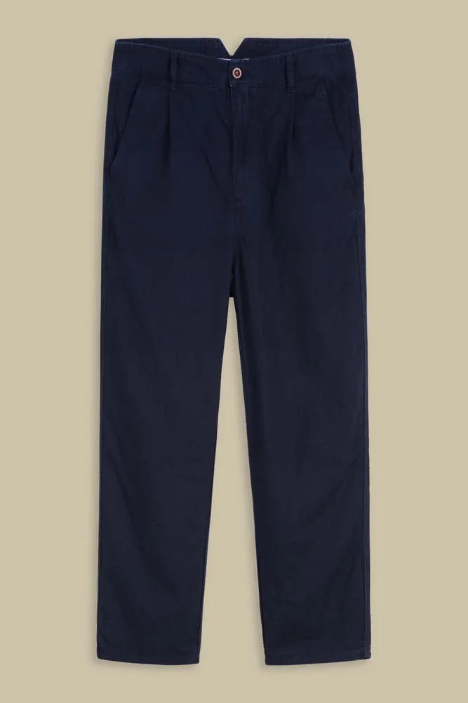 Bolivar Pants | Indigo Crinkle