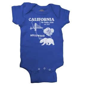 Boredwalk - California Infant Bodysuit - Unisex Fit