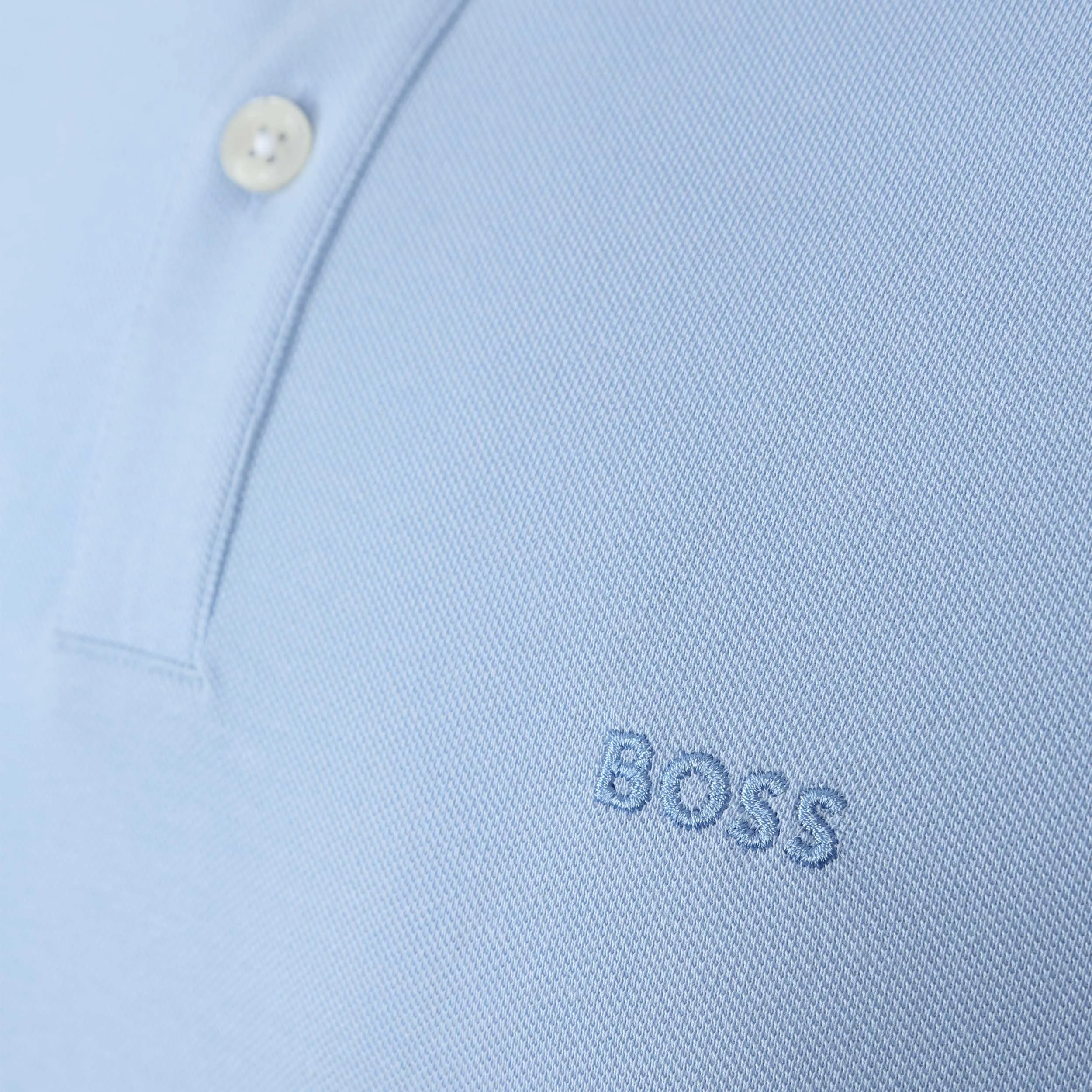 BOSS Pallas Polo Shirt in Sky Blue