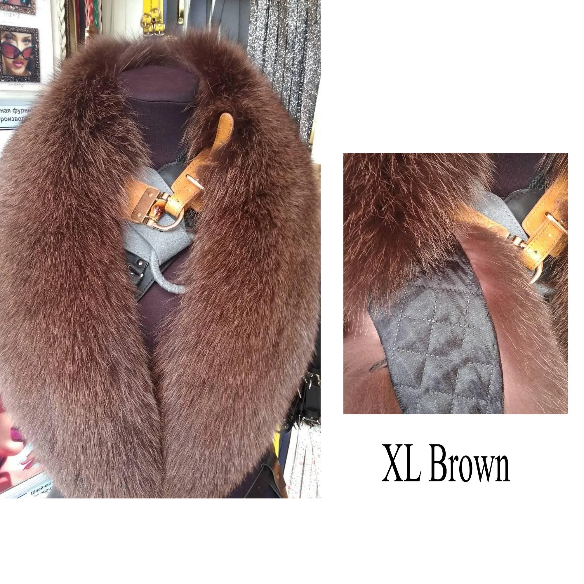 By ORDER, XL 18 cm Width Finnish Fox Fur Collar, Fur collar trim, Fox Fur Collar, Fur Scarf, Fur Ruff, Fox Fox Fur Ruff, Fox Fur, Fur stripe