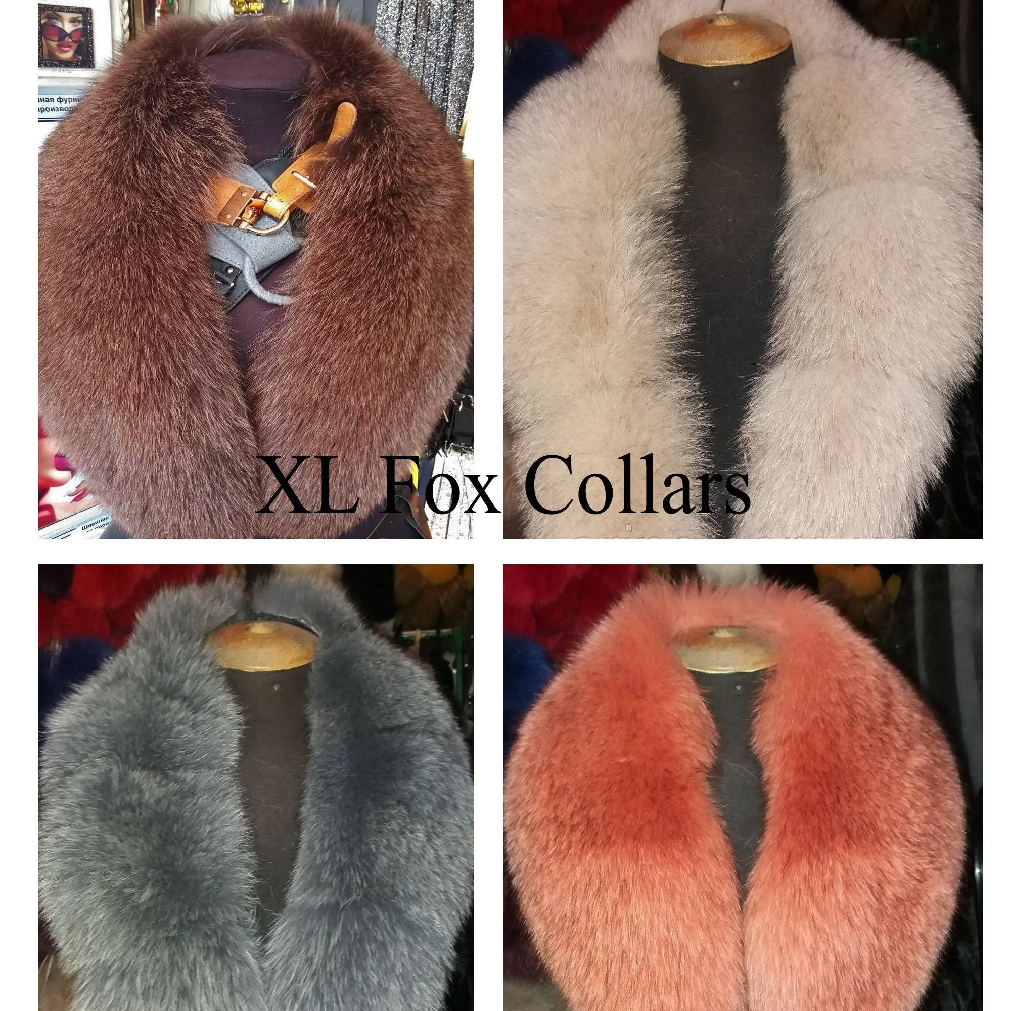 By ORDER, XL 18 cm Width Finnish Fox Fur Collar, Fur collar trim, Fox Fur Collar, Fur Scarf, Fur Ruff, Fox Fox Fur Ruff, Fox Fur, Fur stripe