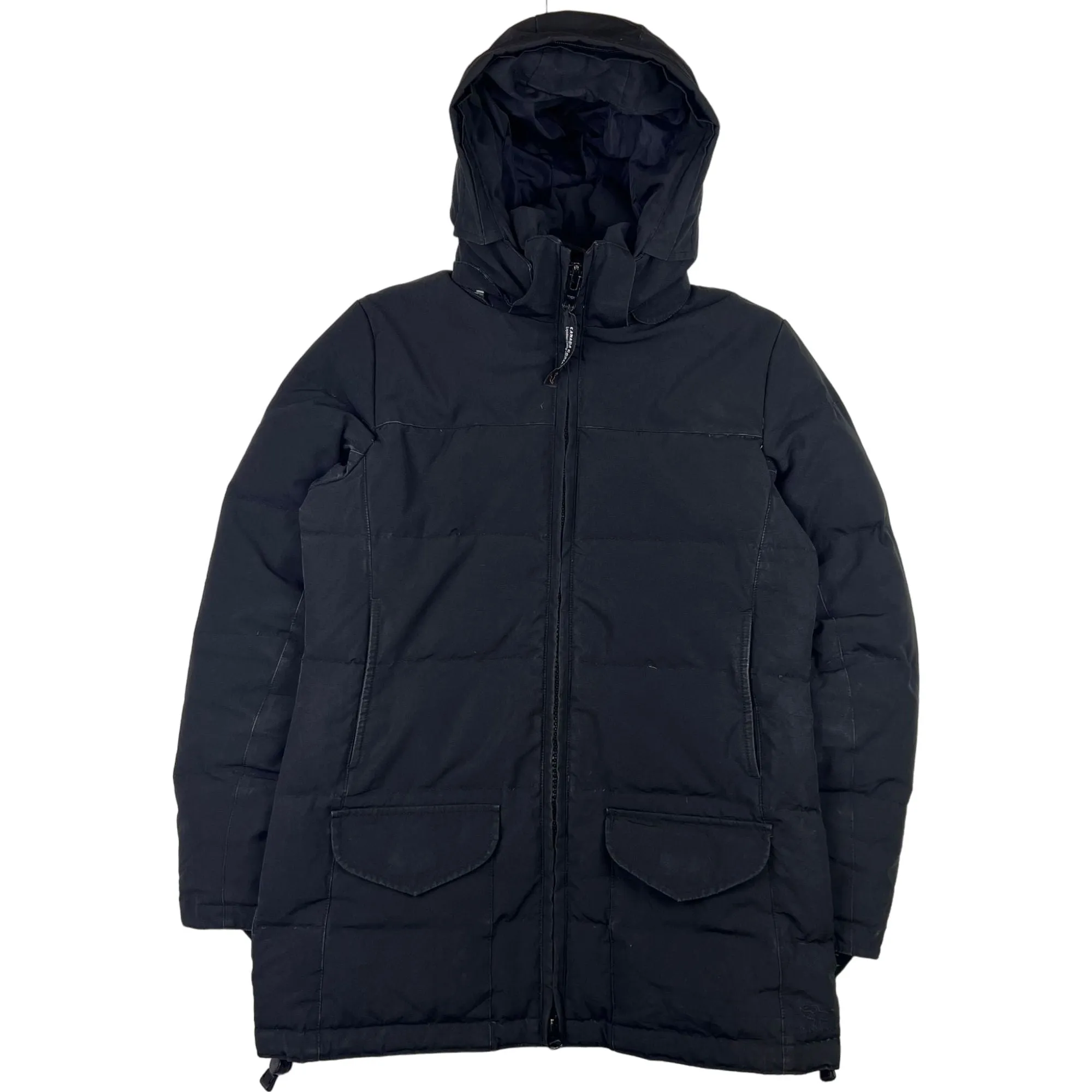 Canada Goose Hooded Down Parka Jacket Black