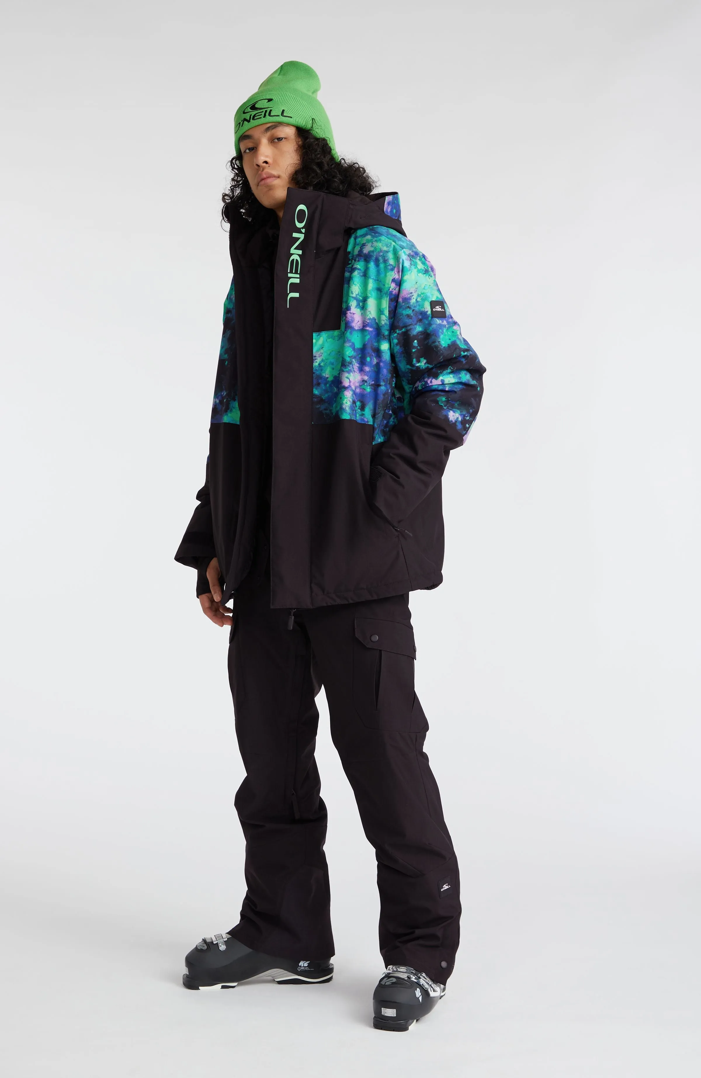 Cargo Snow Pants | Black Out