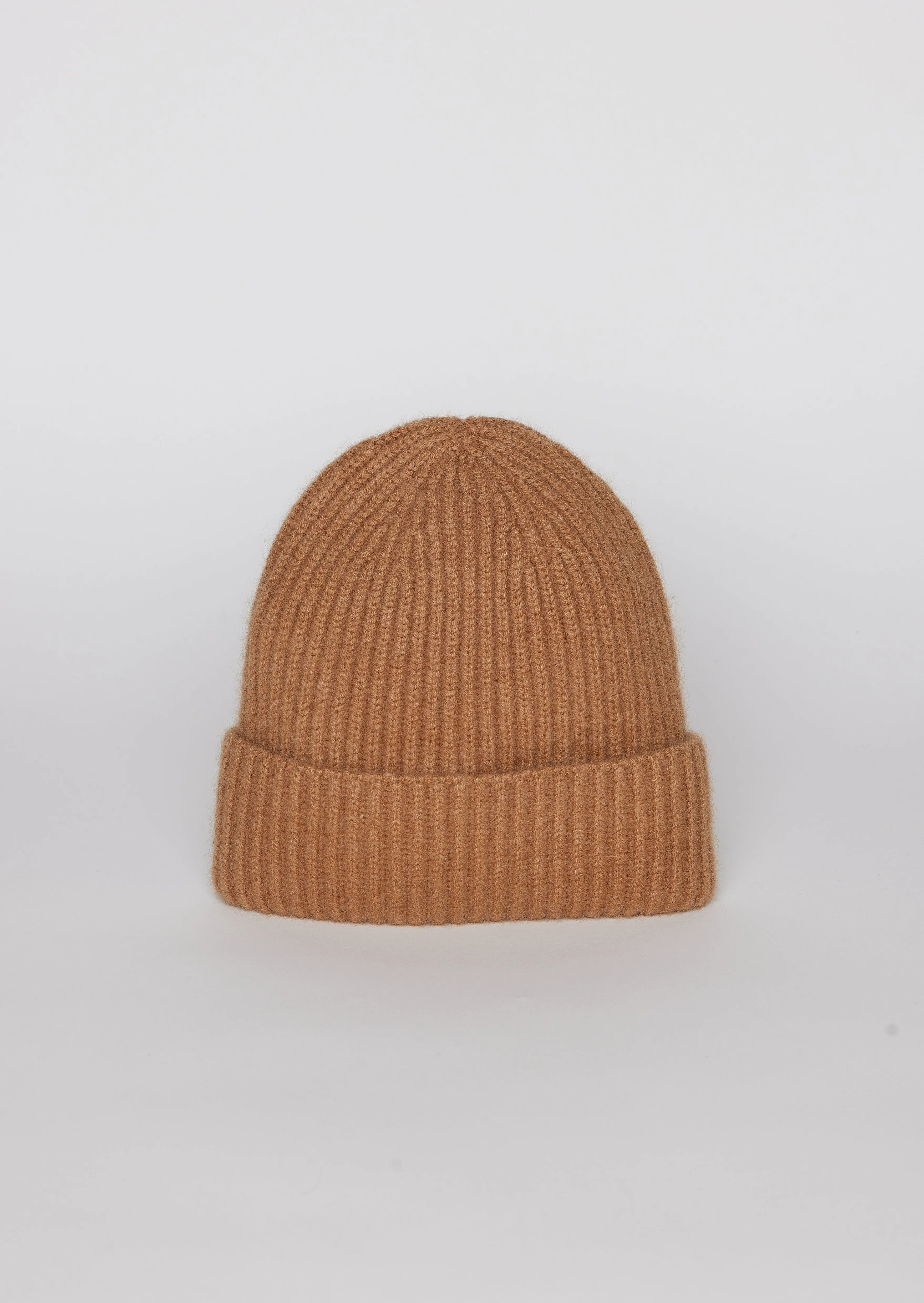 Cashmere Rib Beanie