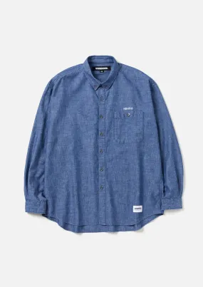 CHAMBRAY BD SHIRT LS