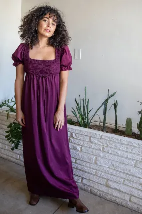 Charisma Plum Maxi Dress