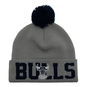 Chicago Bulls Mitchell & Ness Full Boar Knit Hat