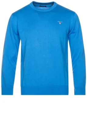 Classic Cotton C-neck Day Blue