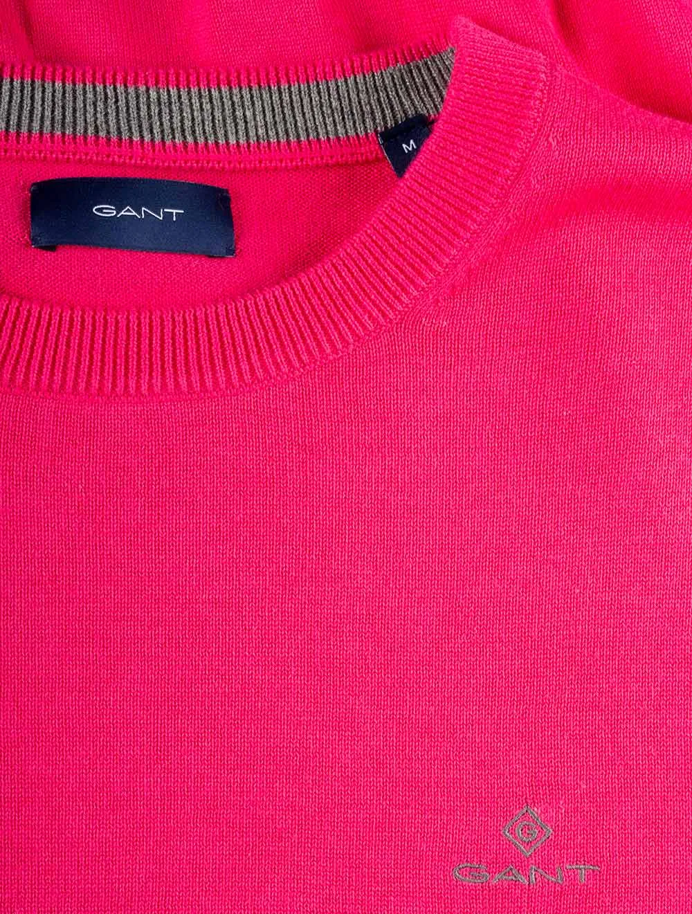 Classic Cotton Crewneck Cabaret Pink