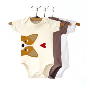 Corgi Organic Baby Bodysuit