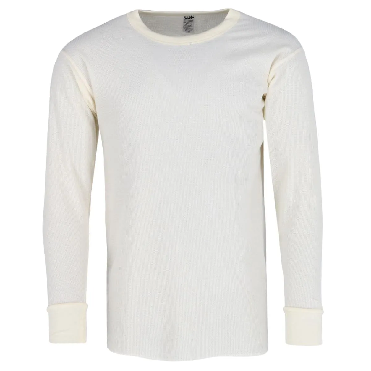 Cotton Plus Men's Thermal Underwear Long Sleeve Shirt