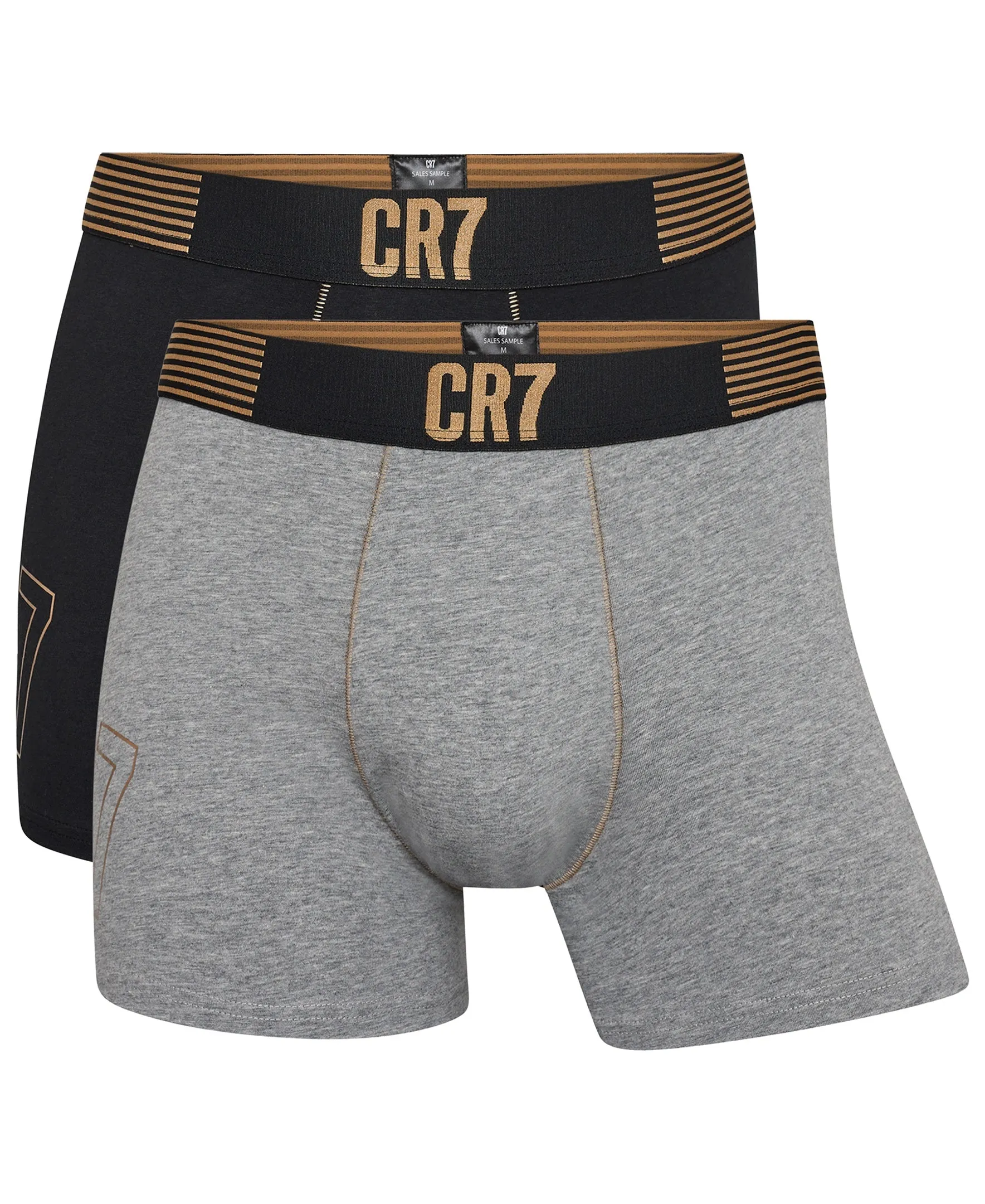 CR7 Men's 2-Pack Cotton Blend Trunks