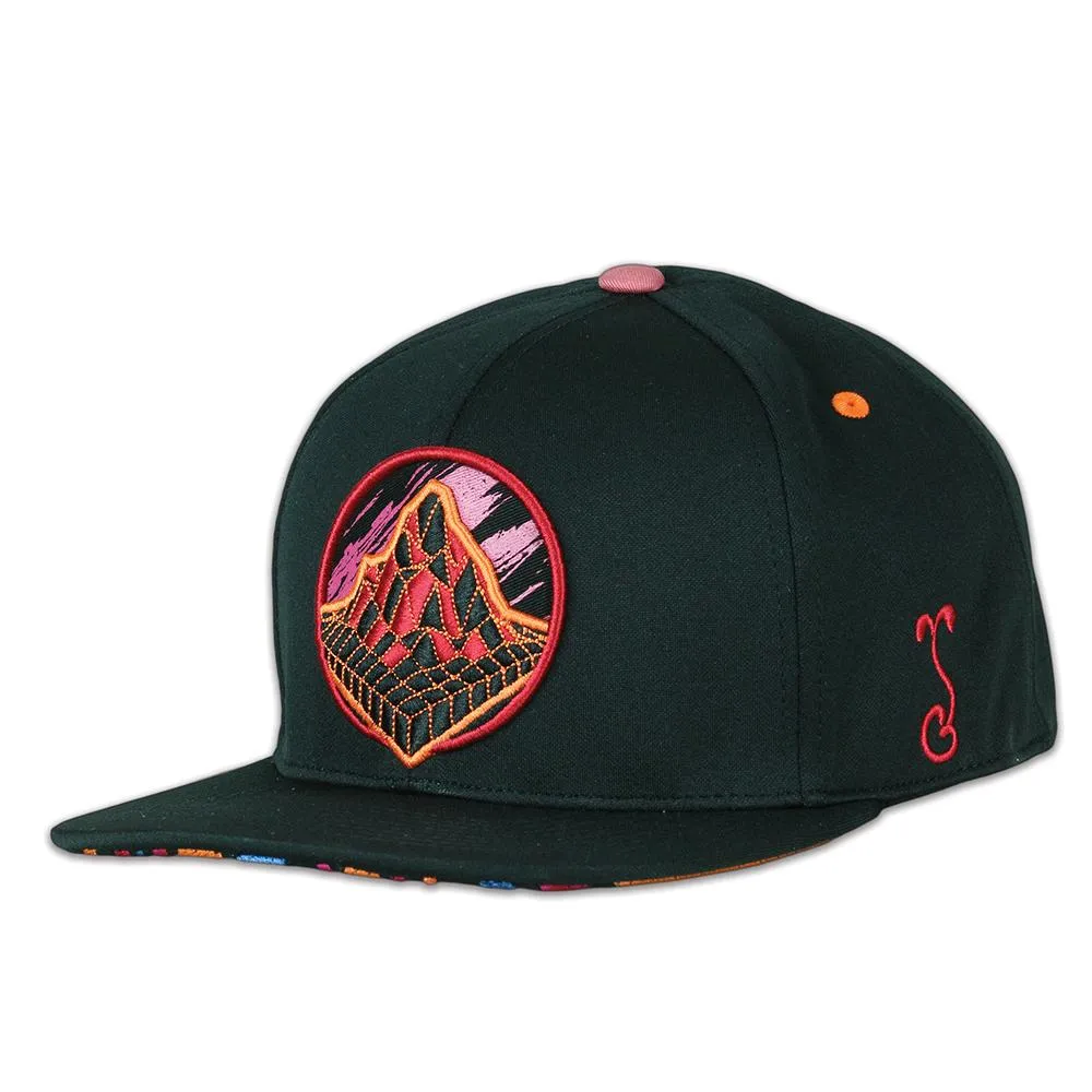 Danger Zone Black Fitted Hat