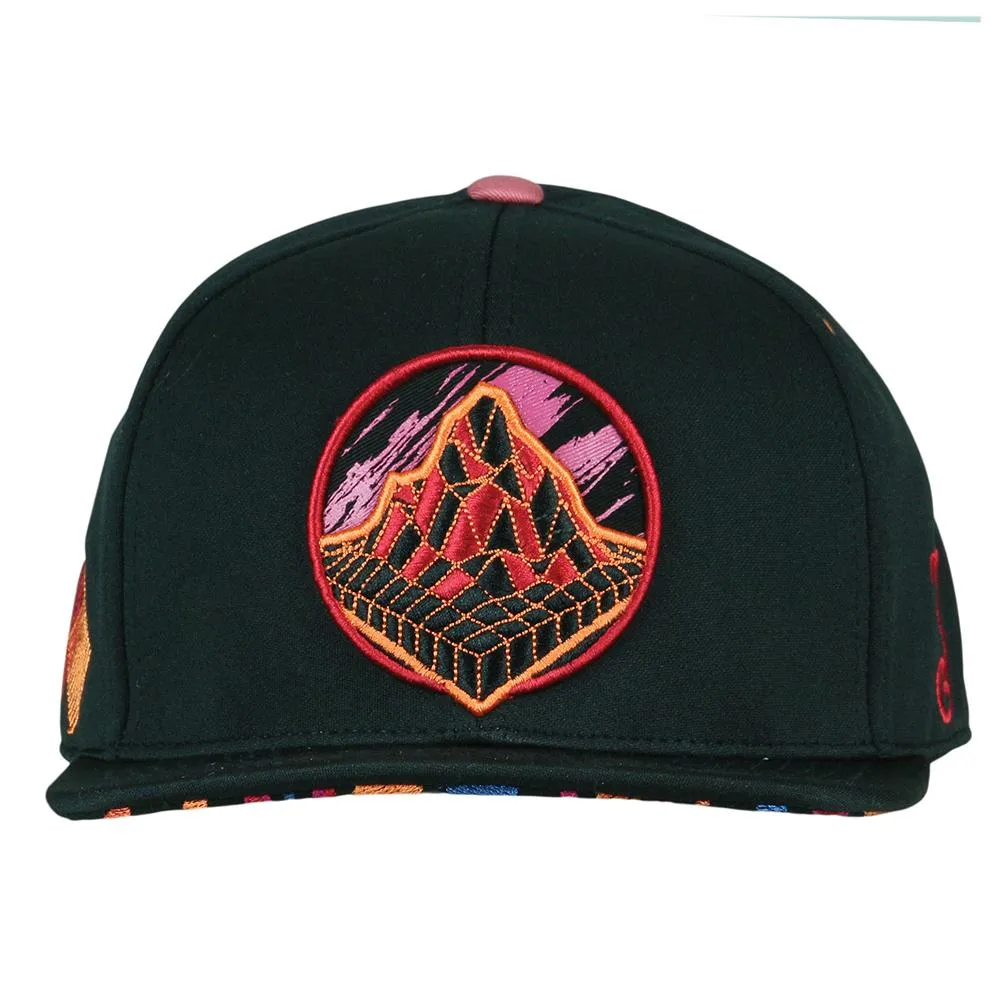 Danger Zone Black Fitted Hat