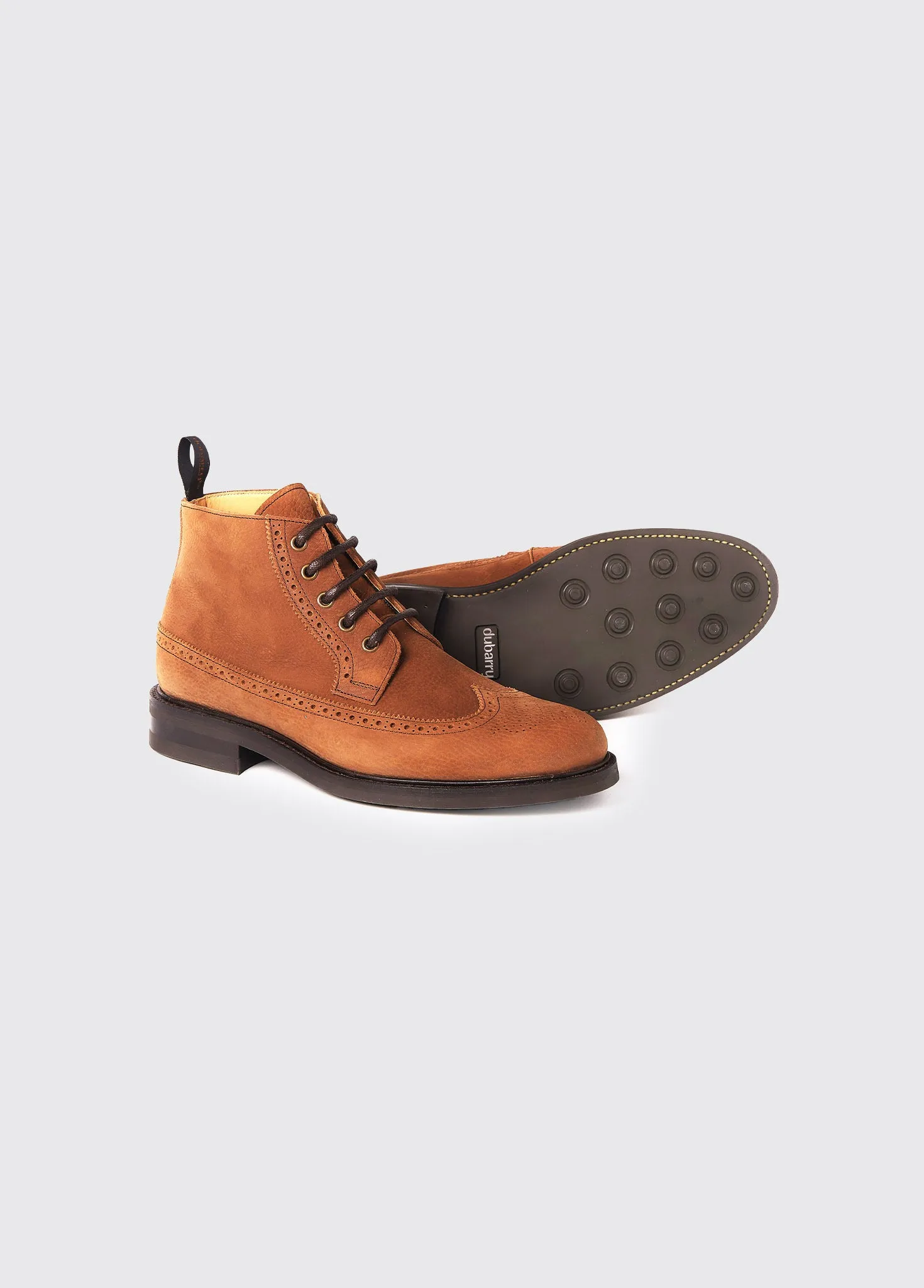 Down Goodyear  Brogue Boot - Brown