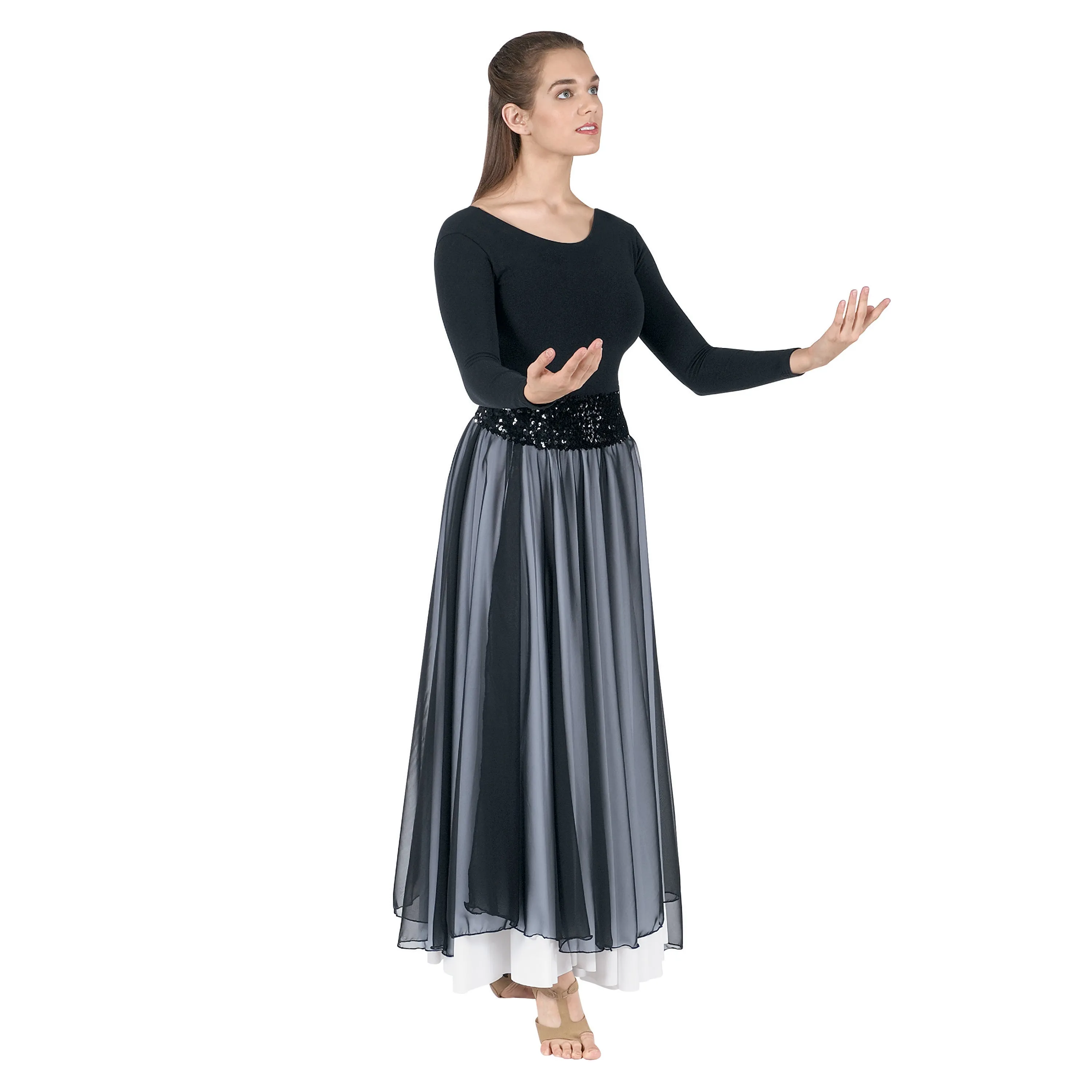 Eurotard 39746 Adult Chiffon Single Overlay Skirt