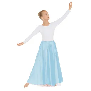 Eurotard 39746C Child Chiffon Single Overlay Skirt