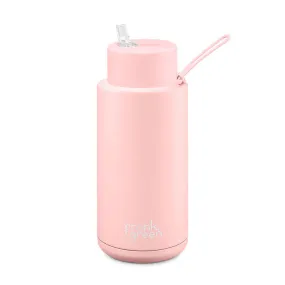 Frank Green Insulated Drink Bottle 1l - Pale Pink