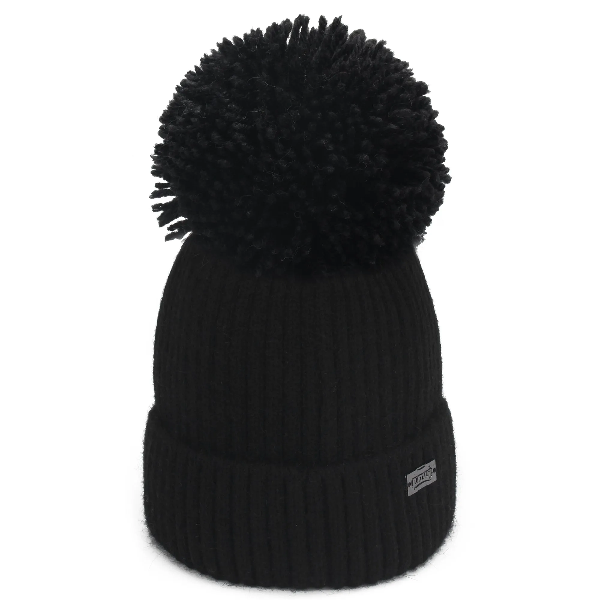 FURTALK Kids Winter Yarn Bobble Hat Drop Shipping A051