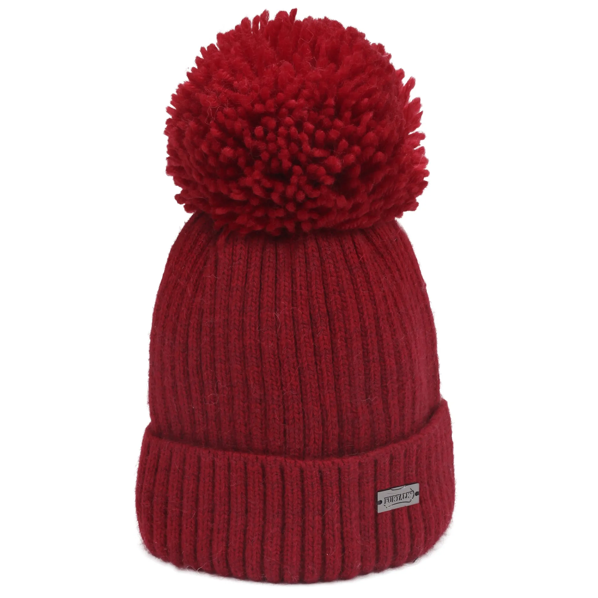 FURTALK Kids Winter Yarn Bobble Hat Drop Shipping A051