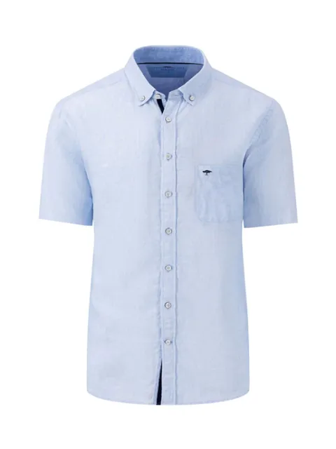 FYNCH HATTON® Premium Linen S/S Shirt/Summer Breeze - SS24 SALE