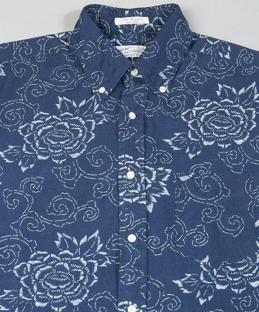 Gant Rugger Indigo Button Down Oxford Shirt