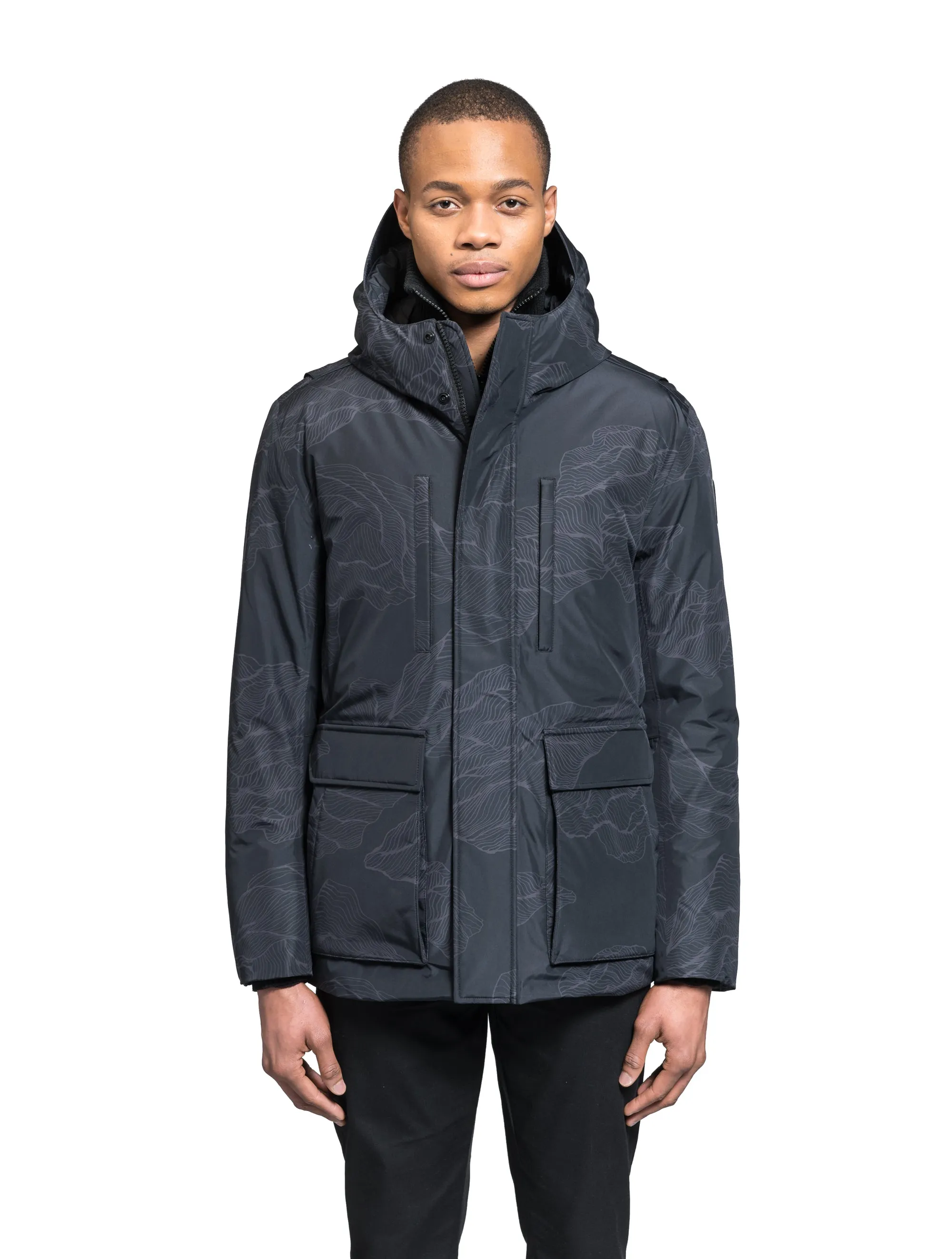 Geo Men's Short Parka